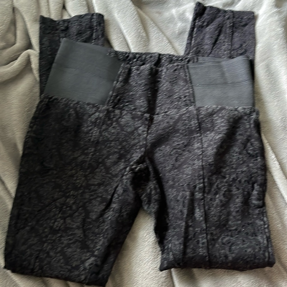 Velvet Print Pant